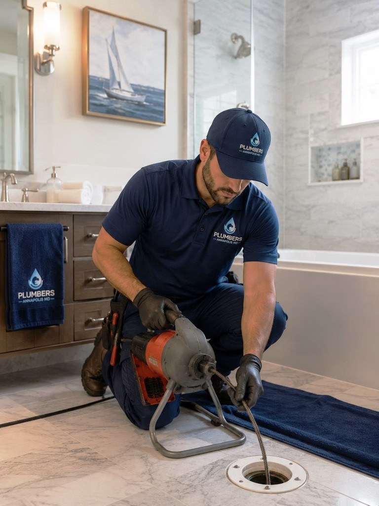 Professional Residential & Commercial Drain Cleaning Service in Annapolis MD